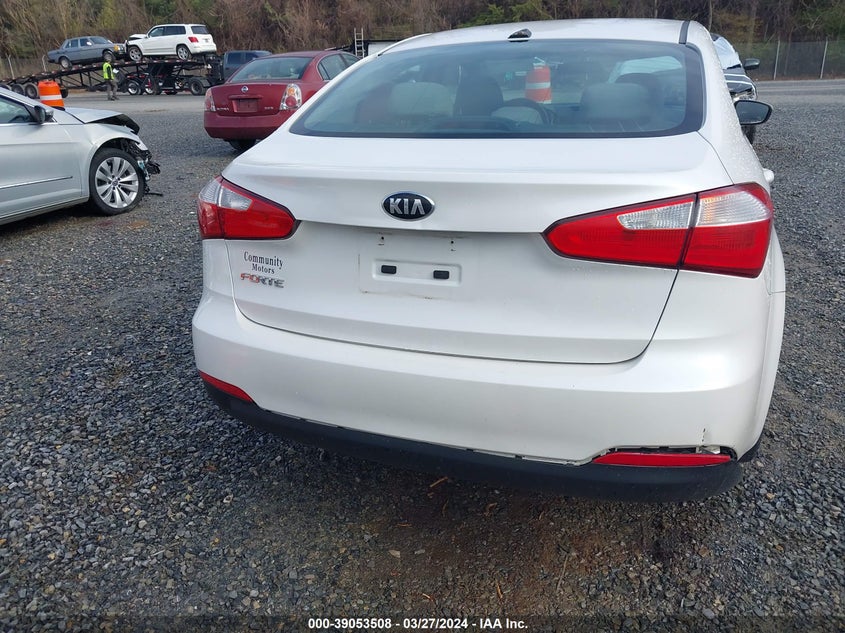 2014 KIA FORTE LX - KNAFX4A64E5224590