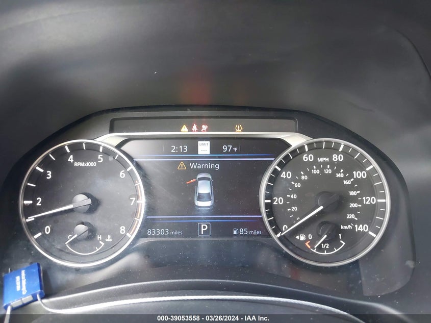 VIN 1N4BL4EVXKC166206 2019 NISSAN ALTIMA 2.5 SL