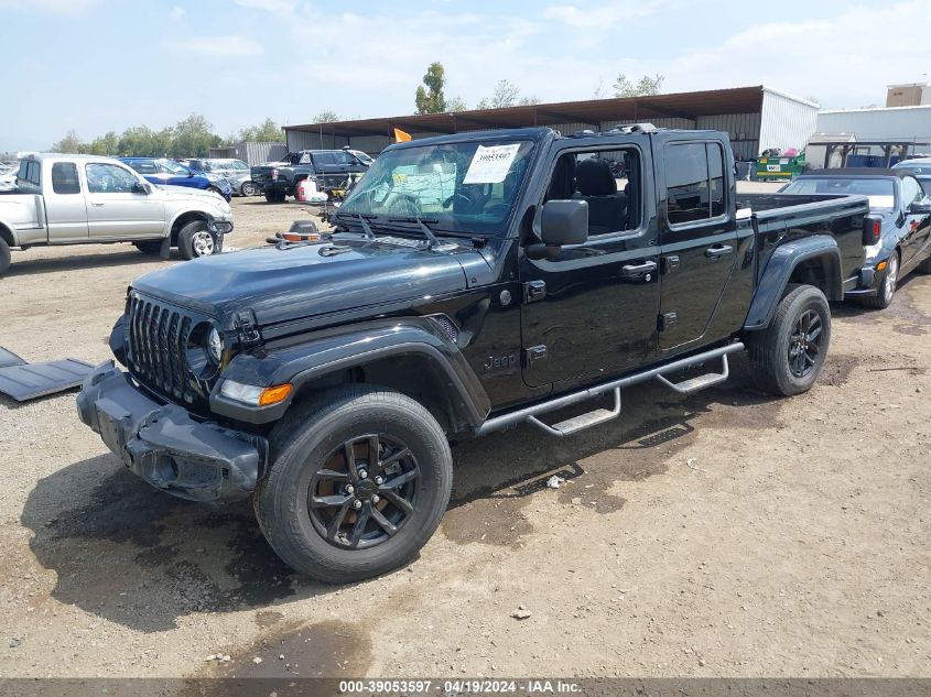 2022 Jeep Gladiator Altitude 4X4 VIN: 1C6HJTAG8NL126567 Lot: 39053597