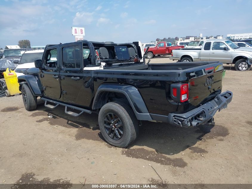 2022 Jeep Gladiator Altitude 4X4 VIN: 1C6HJTAG8NL126567 Lot: 39053597