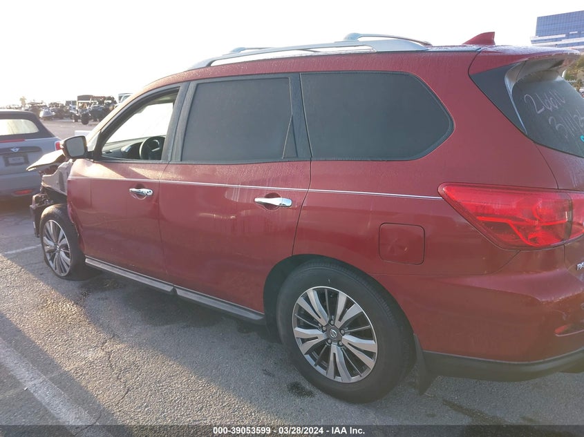 VIN 5N1DR2BN5LC616688 2020 NISSAN PATHFINDER SV 2WD