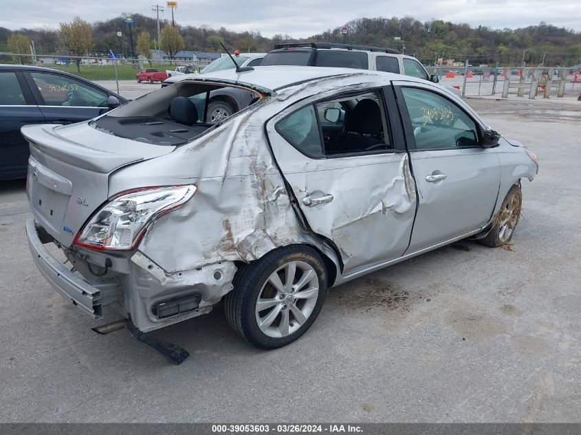 2016 Nissan Versa 1.6 Sl VIN: 3N1CN7AP8GL822452 Lot: 39053603