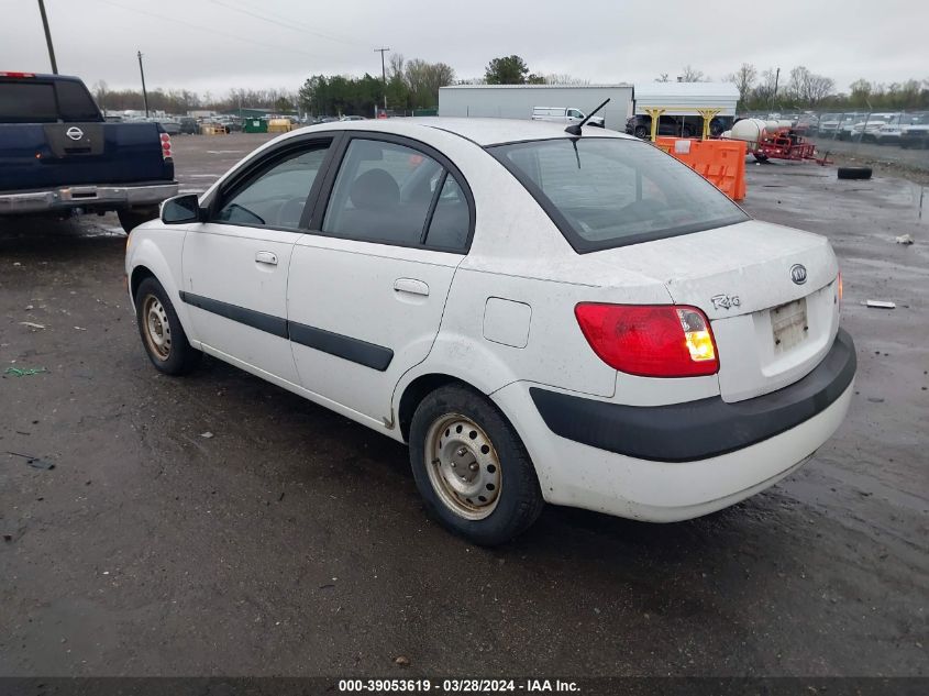 KNADE123066150967 | 2006 KIA RIO