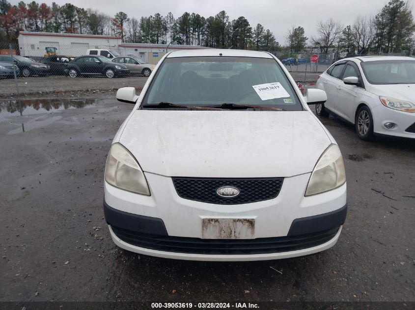 KNADE123066150967 | 2006 KIA RIO