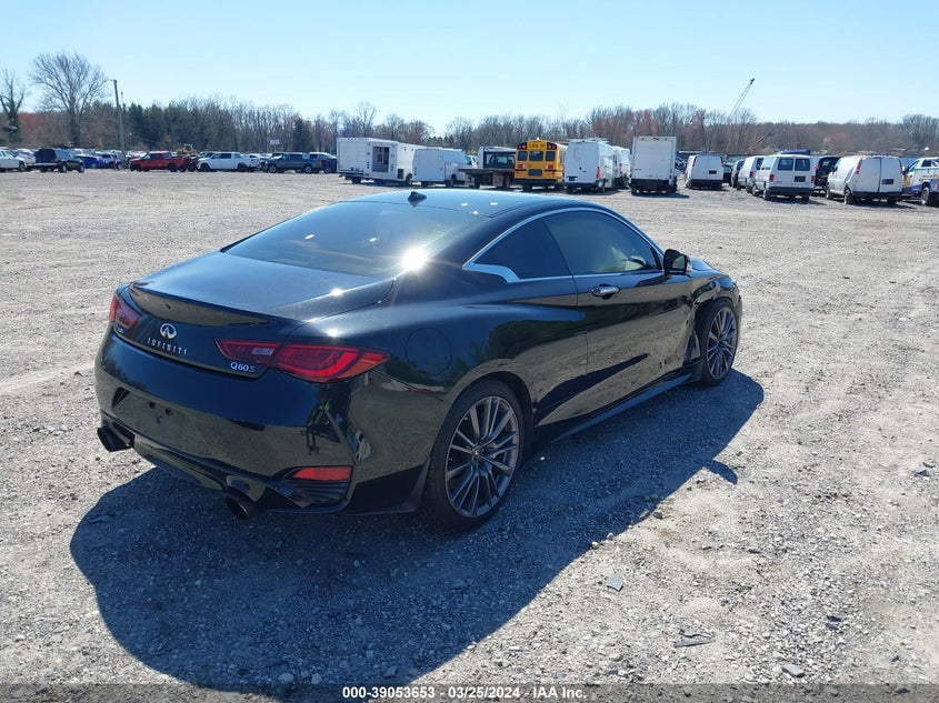 2017 Infiniti Q60 3.0T Red Sport 400 VIN: JN1FV7EL2HM701993 Lot: 39053653