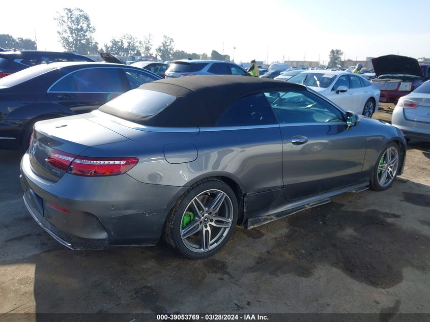 2018 MERCEDES-BENZ E 400 VIN: WDD1K6FB5JF044932