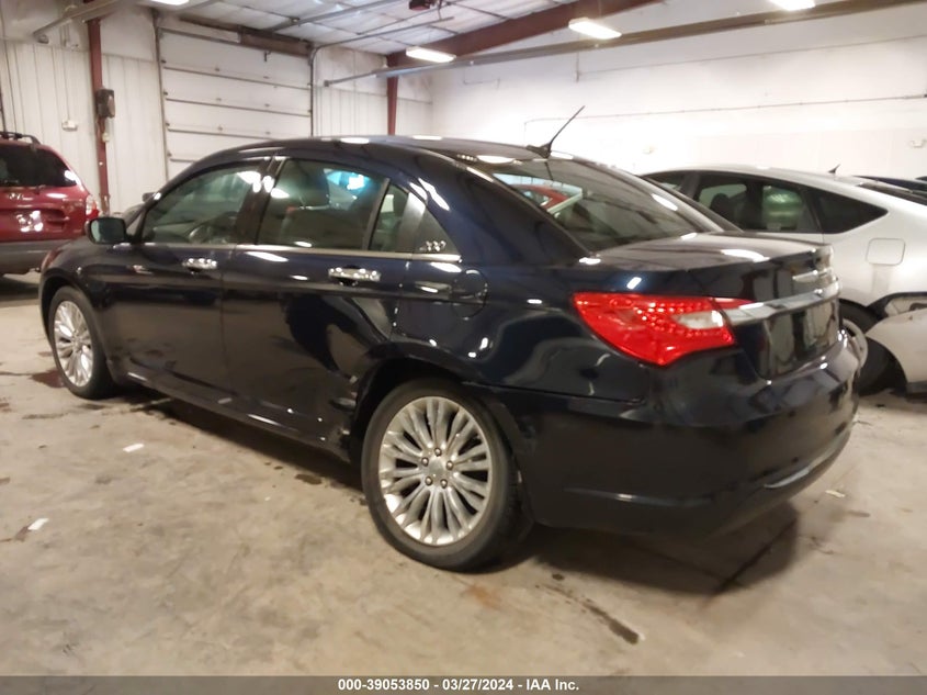 2011 CHRYSLER 200 VIN: 1C3BC2FB9BN582257