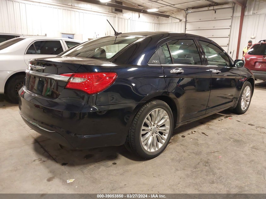 2011 CHRYSLER 200 VIN: 1C3BC2FB9BN582257