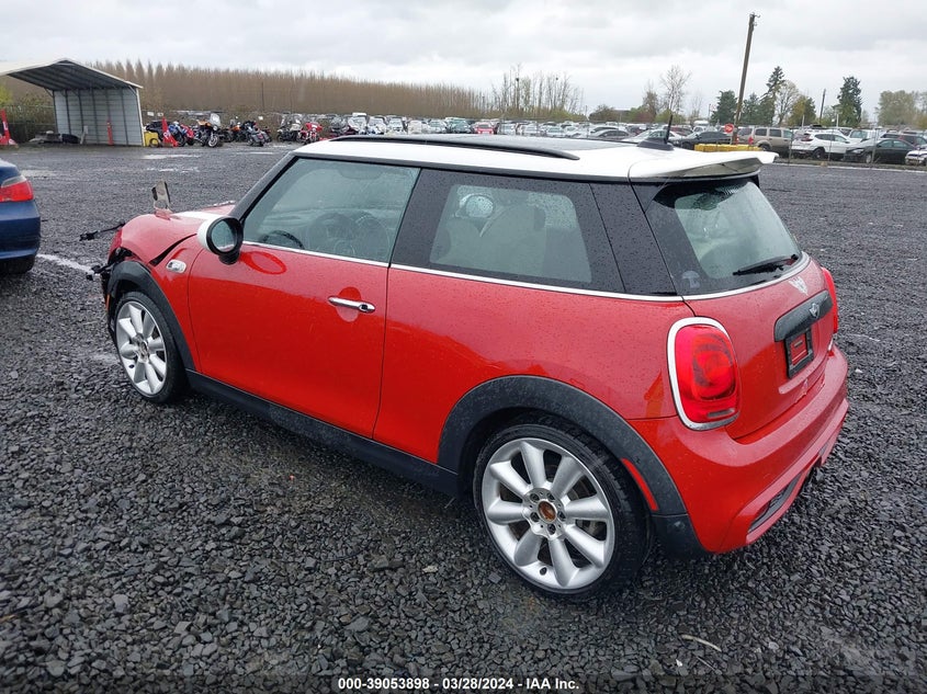 2015 Mini Hardtop Cooper S VIN: WMWXP7C50F2A58729 Lot: 39053898