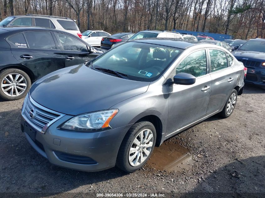 3N1AB7AP7FY381527 | 2015 NISSAN SENTRA