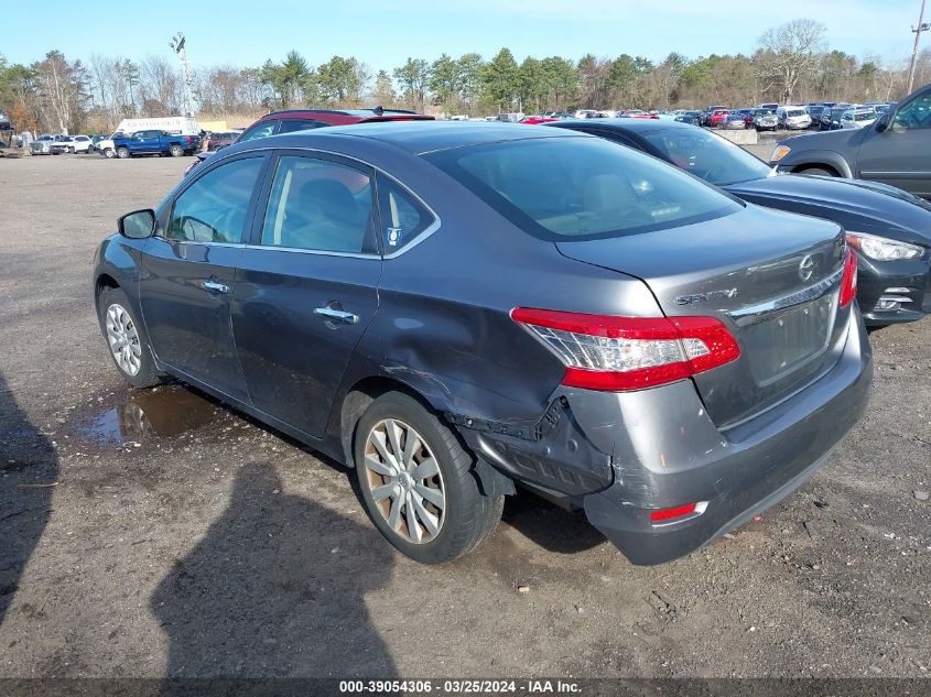 3N1AB7AP7FY381527 | 2015 NISSAN SENTRA