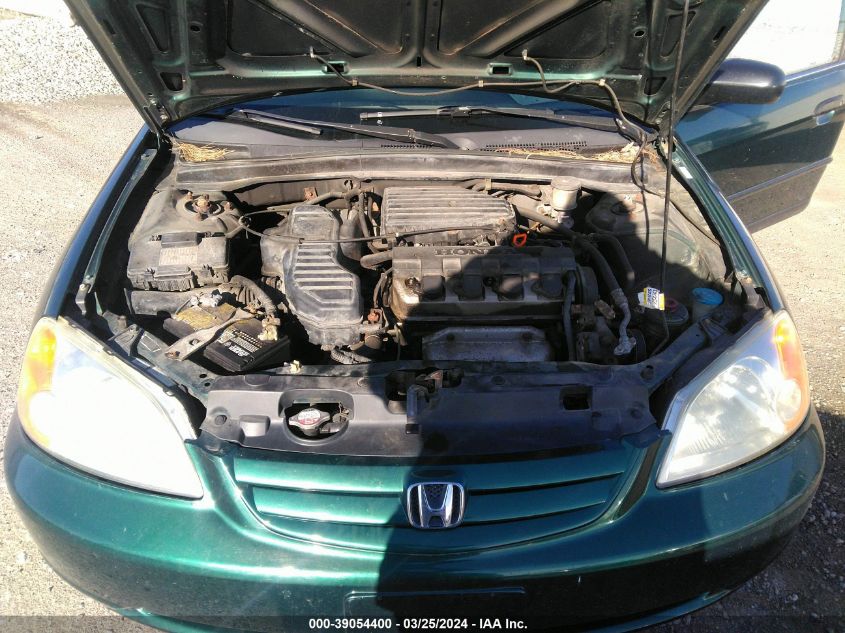 2HGES16132H547625 | 2002 HONDA CIVIC