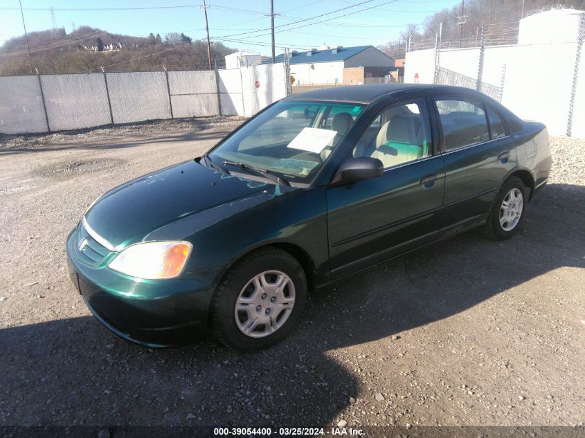 2HGES16132H547625 | 2002 HONDA CIVIC