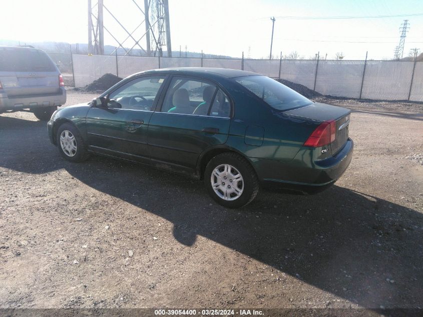 2HGES16132H547625 | 2002 HONDA CIVIC