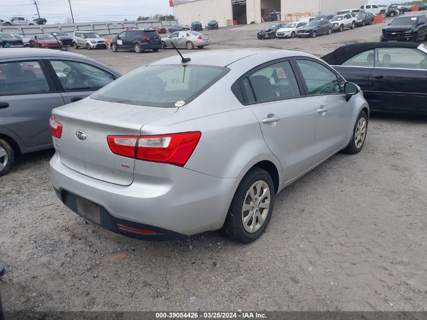 KNADM4A34E6391709 | 2014 KIA RIO