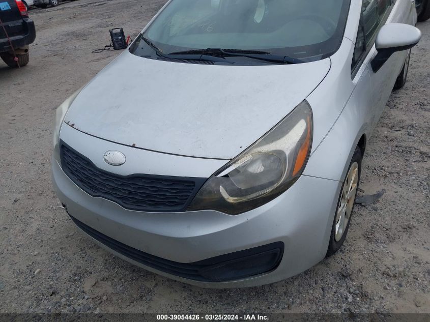 KNADM4A34E6391709 | 2014 KIA RIO