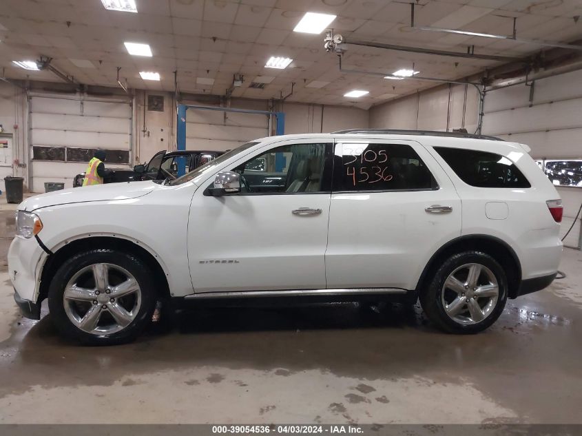 2013 Dodge Durango Citadel VIN: 1C4RDJEG5DC556932 Lot: 39054536