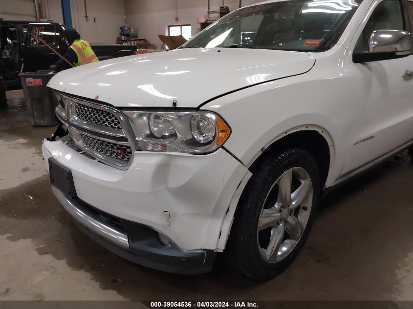 2013 Dodge Durango Citadel VIN: 1C4RDJEG5DC556932 Lot: 39054536