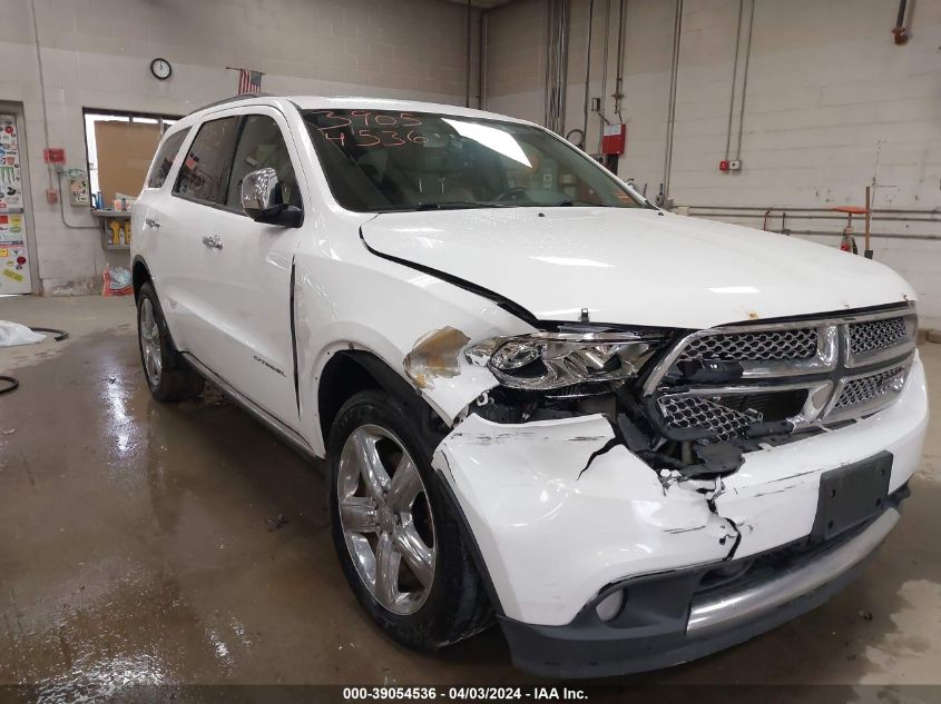 2013 Dodge Durango Citadel VIN: 1C4RDJEG5DC556932 Lot: 39054536