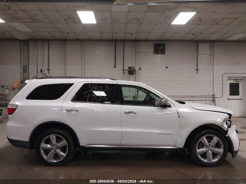 2013 Dodge Durango Citadel VIN: 1C4RDJEG5DC556932 Lot: 39054536