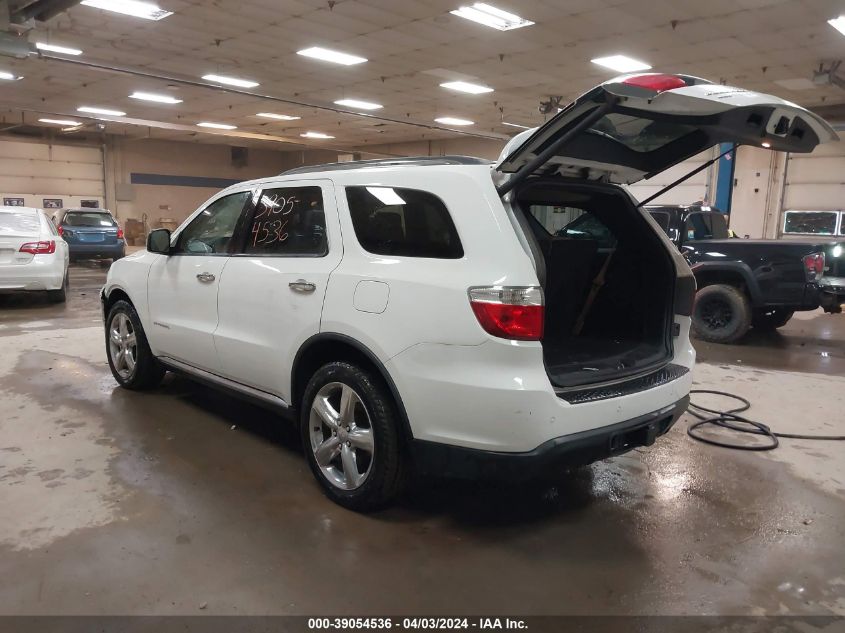 2013 Dodge Durango Citadel VIN: 1C4RDJEG5DC556932 Lot: 39054536