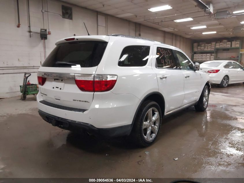 2013 Dodge Durango Citadel VIN: 1C4RDJEG5DC556932 Lot: 39054536