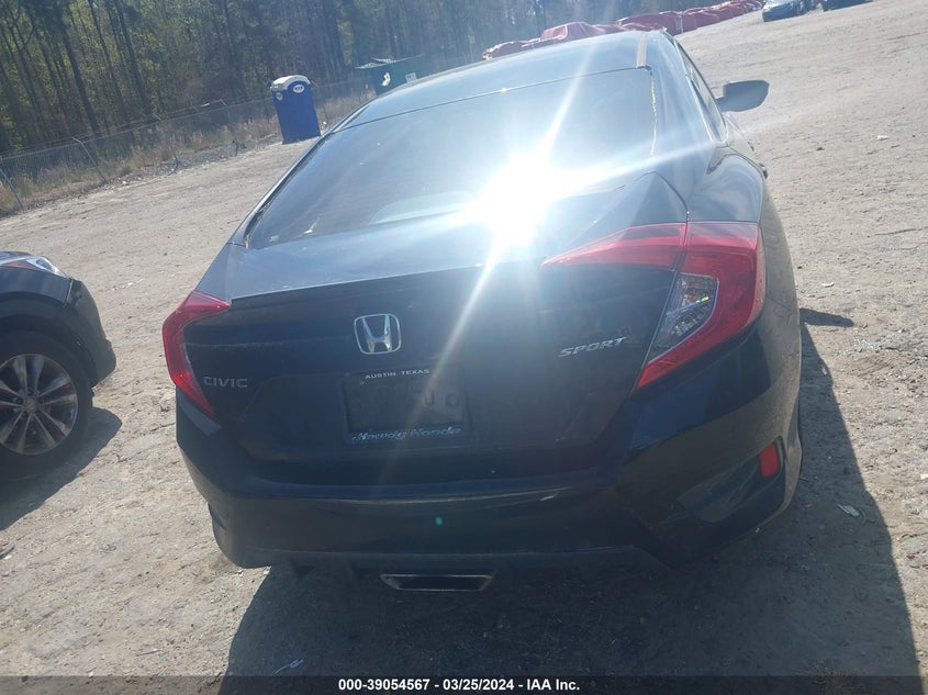 VIN 2HGFC2F89LH583566 2020 HONDA CIVIC SPORT
