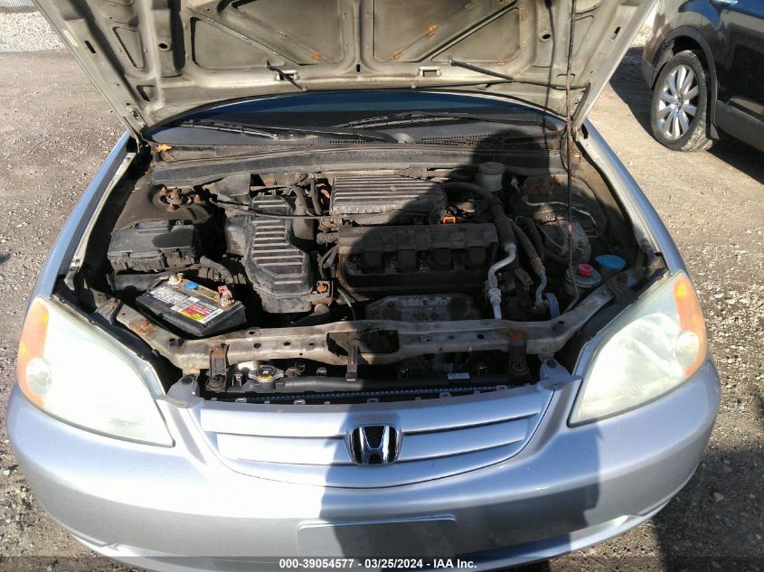 2HGES26731H503021 | 2001 HONDA CIVIC