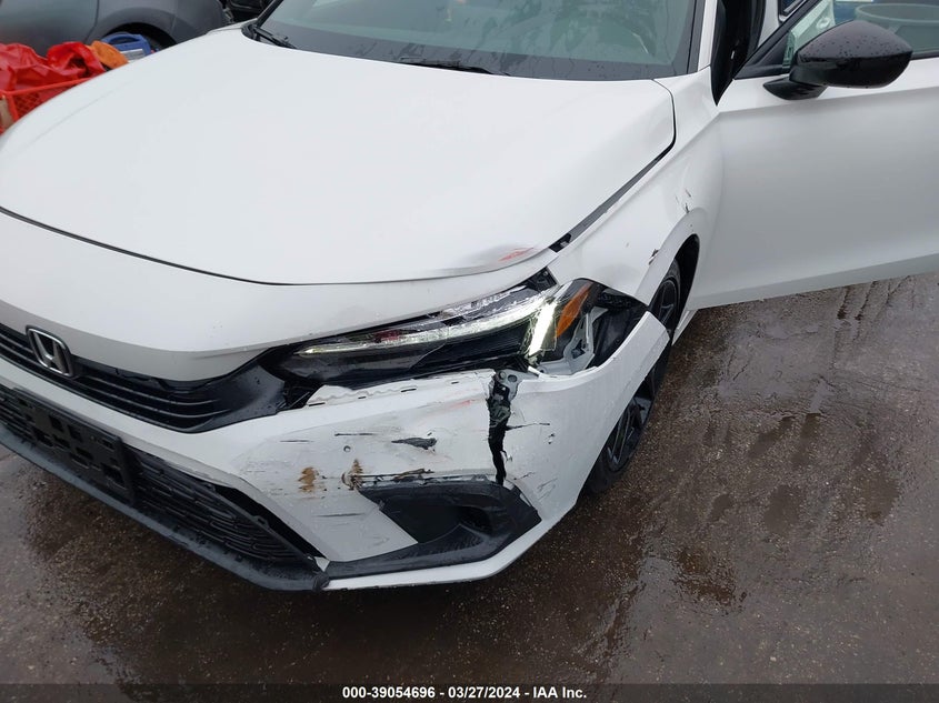 2023 HONDA CIVIC 2.0L I-4 DI, DOHC, V(VIN: 2HGFE2F51PH532472