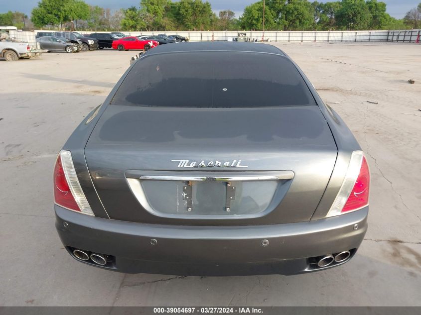 2007 Maserati Quattroporte Base Duoselect/Executive Duoselect/Sport Gt Duoselect VIN: ZAMCE39A670026796 Lot: 39054697