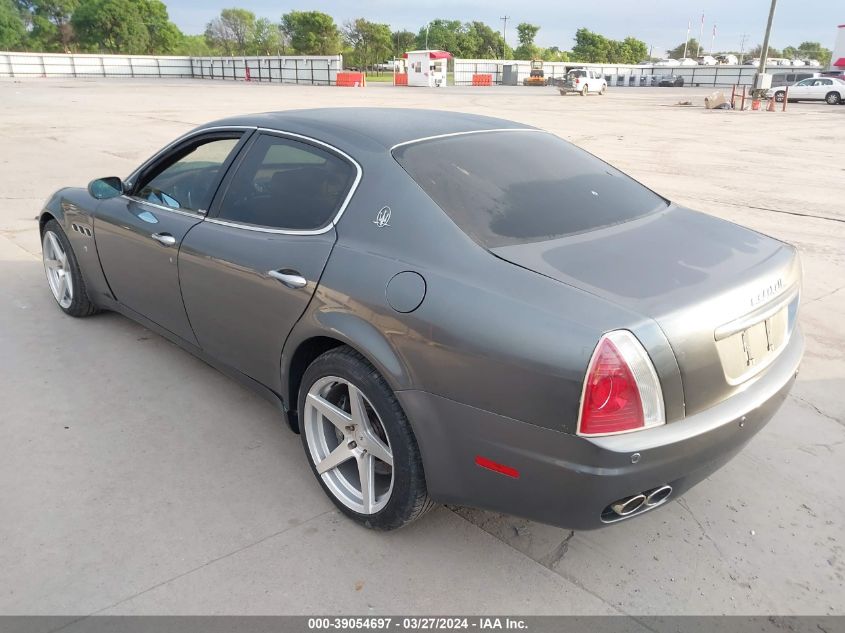 ZAMCE39A670026796 2007 Maserati Quattroporte Base Duoselect/Executive Duoselect/Sport Gt Duoselect