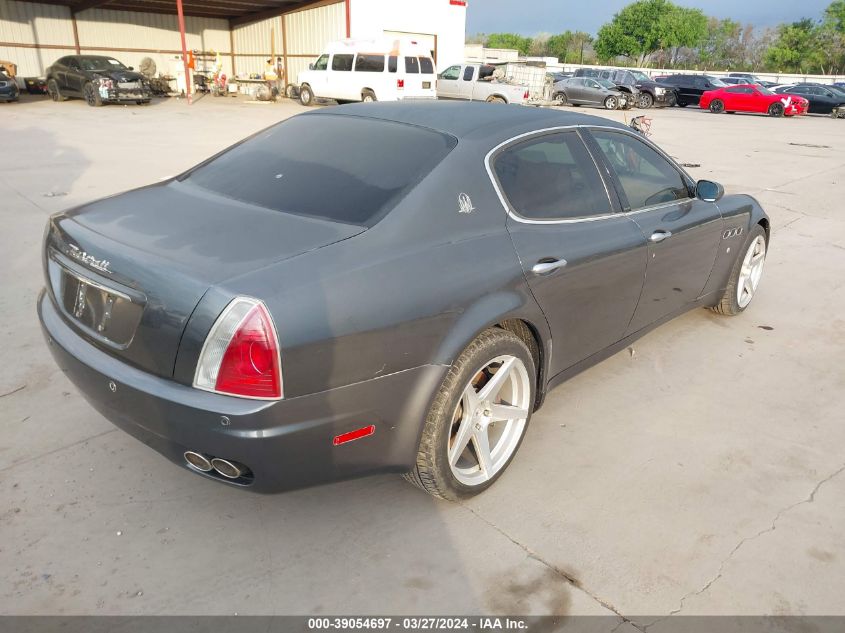 2007 Maserati Quattroporte Base Duoselect/Executive Duoselect/Sport Gt Duoselect VIN: ZAMCE39A670026796 Lot: 39054697