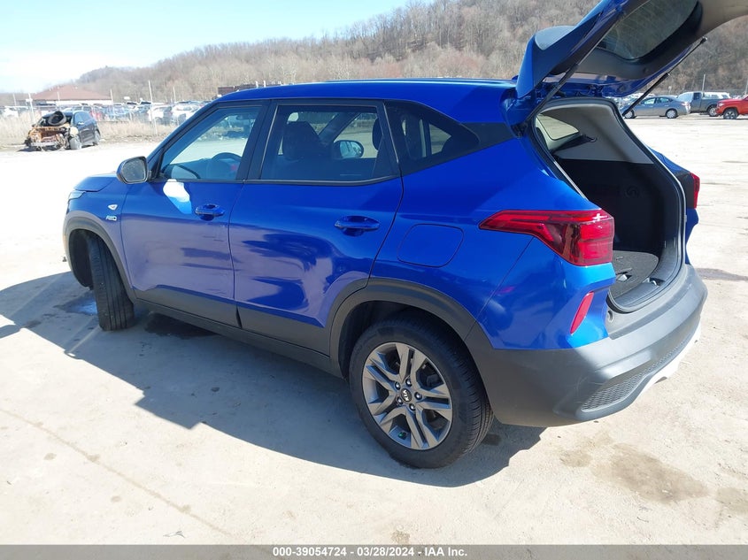 2021 Kia Seltos Lx VIN: KNDEPCAA7M7210926 Lot: 39054724