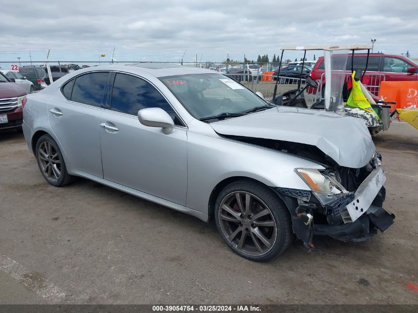 2007 Lexus Is 250 VIN: JTHBK262X75048379 Lot: 39054754