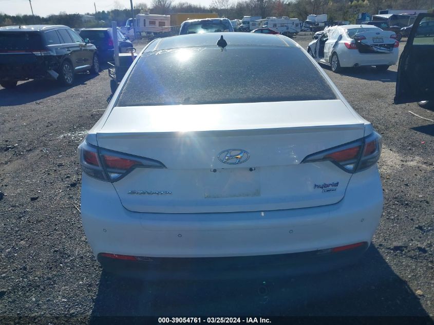 KMHE34L17HA059542 | 2017 HYUNDAI SONATA HYBRID