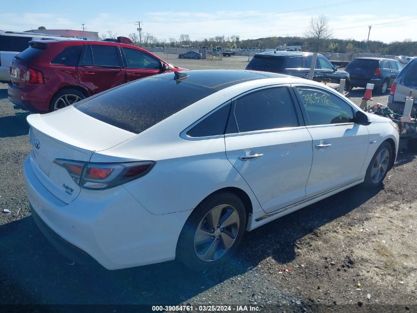 KMHE34L17HA059542 | 2017 HYUNDAI SONATA HYBRID