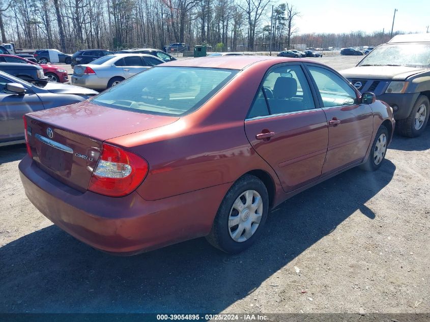 4T1BE32K04U361264 | 2004 TOYOTA CAMRY