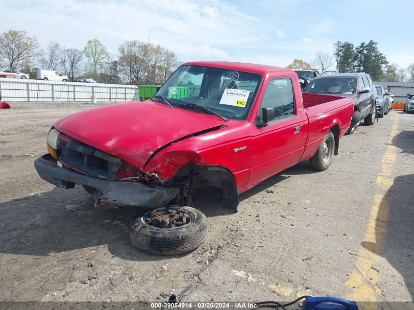 1998 Ford Ranger Splash/Xl/Xlt VIN: 1FTYR10C4WUC39660 Lot: 39054914