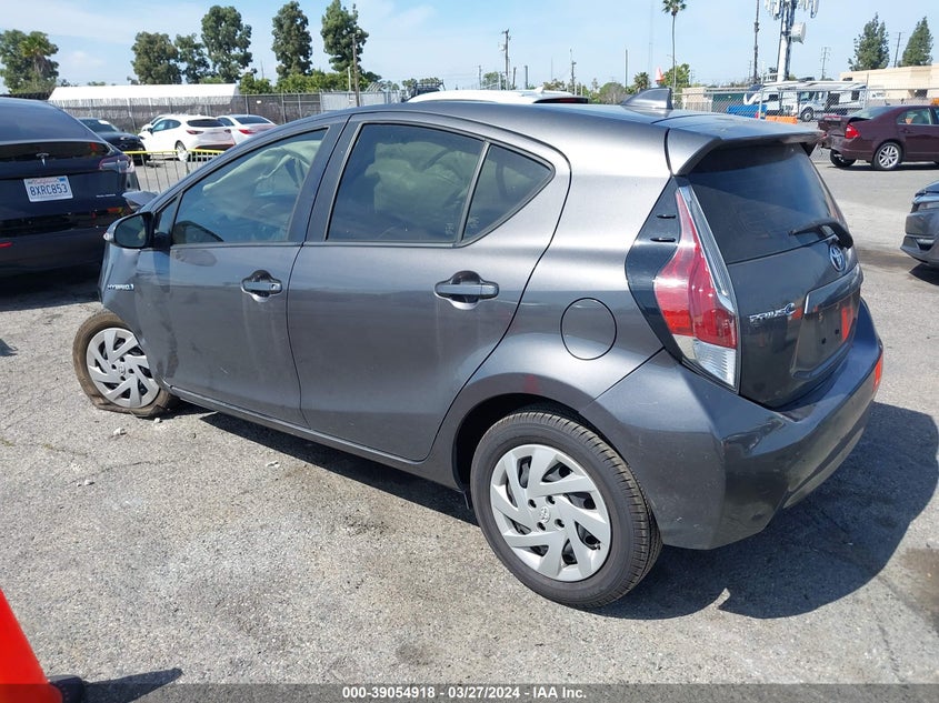 2016 Toyota Prius C One VIN: JTDKDTB38G1134149 Lot: 39054918