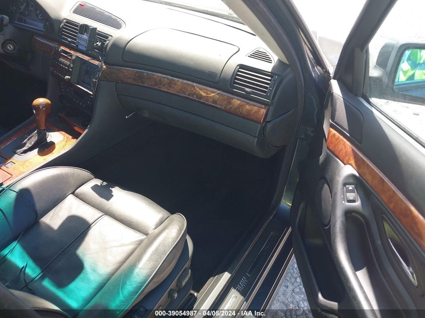 2001 BMW 740Ia VIN: WBAGG83451DN81168 Lot: 39054987