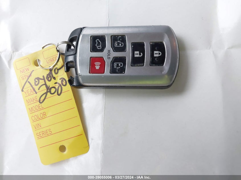 VIN 5TDYZ3DC6LS060459 2020 TOYOTA SIENNA XLE/XLE PREMIUM/LIMITED/L
