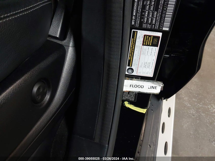 2014 MERCEDES-BENZ ML 350 4MATIC - 4JGDA5HB3EA275389