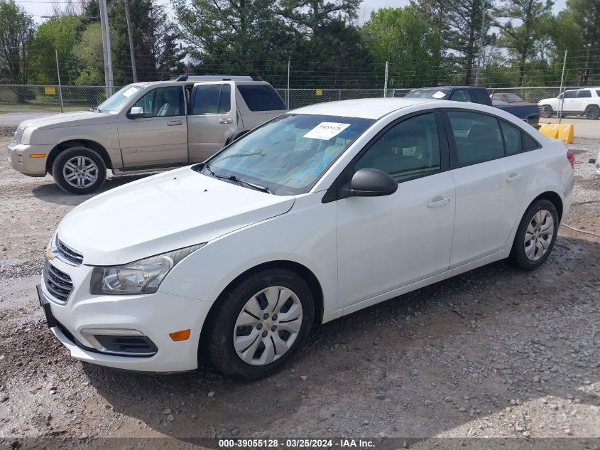 2015 Chevrolet Cruze Ls Auto VIN: 1G1PA5SH0F7216712 Lot: 40799119