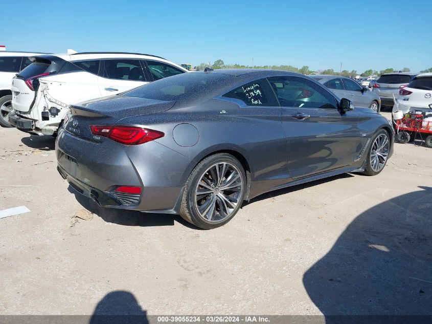 2018 Infiniti Q60 3.0T Luxe VIN: JN1EV7EK1JM340202 Lot: 39055234