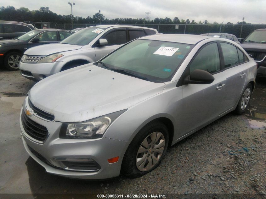 1G1PA5SH7F7290922 | 2015 CHEVROLET CRUZE