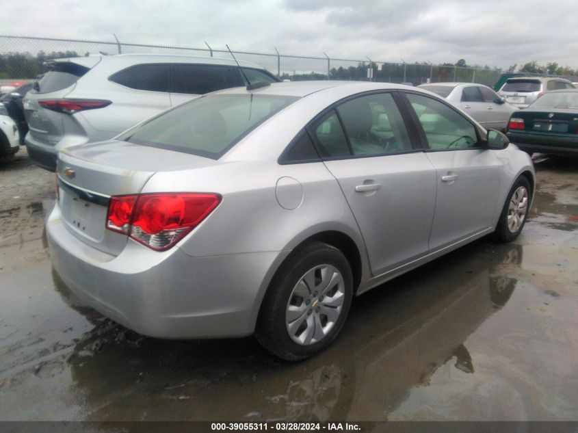 1G1PA5SH7F7290922 | 2015 CHEVROLET CRUZE