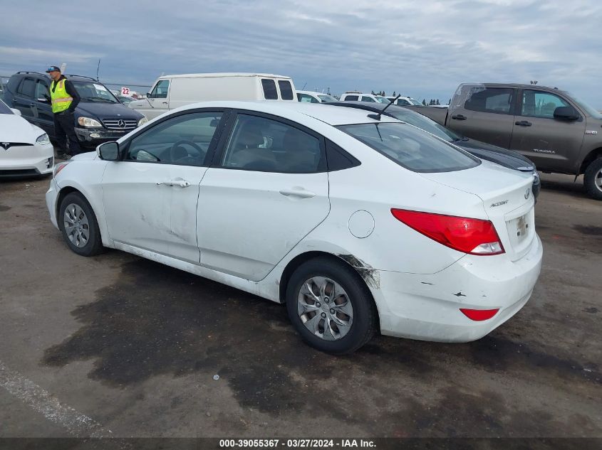 2016 Hyundai Accent Se VIN: KMHCT4AE4GU062943 Lot: 39055367