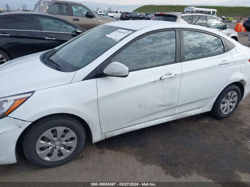 2016 Hyundai Accent Se VIN: KMHCT4AE4GU062943 Lot: 39055367