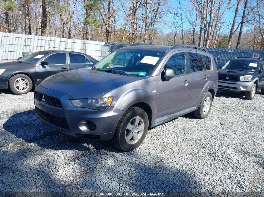 JA4AT2AW2AZ006657 2010 Mitsubishi Outlander Es