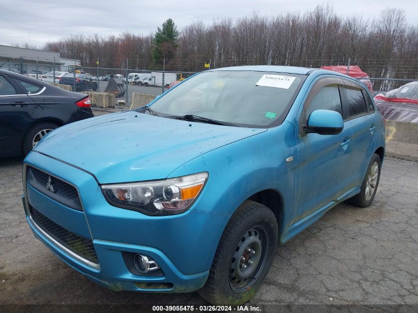 2011 Mitsubishi Outlander Sport Se VIN: JA4AR4AU0BZ017070 Lot: 39055475